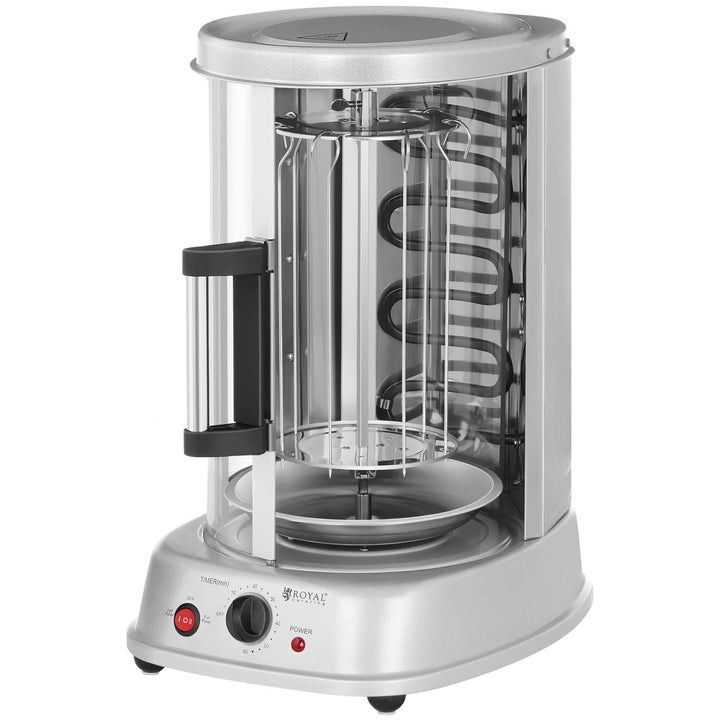 Vertikalgrill 4-in-1 mit Timer 1500 W Döner Hähnchen 21 L - Bild 3