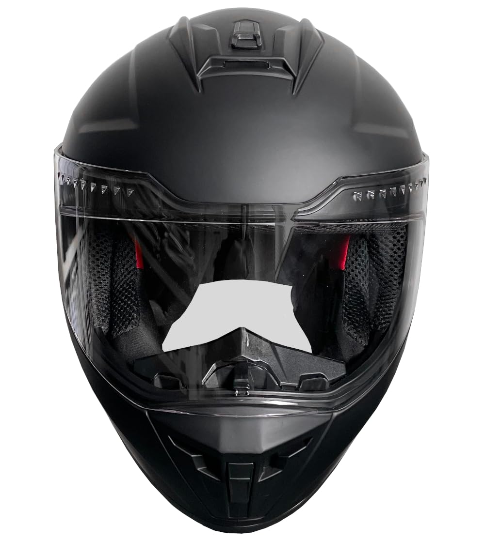 Integralhelm Motorrad ECE-R 22.06 ABS-Schale Grösse M schwarz matt - Bild 3