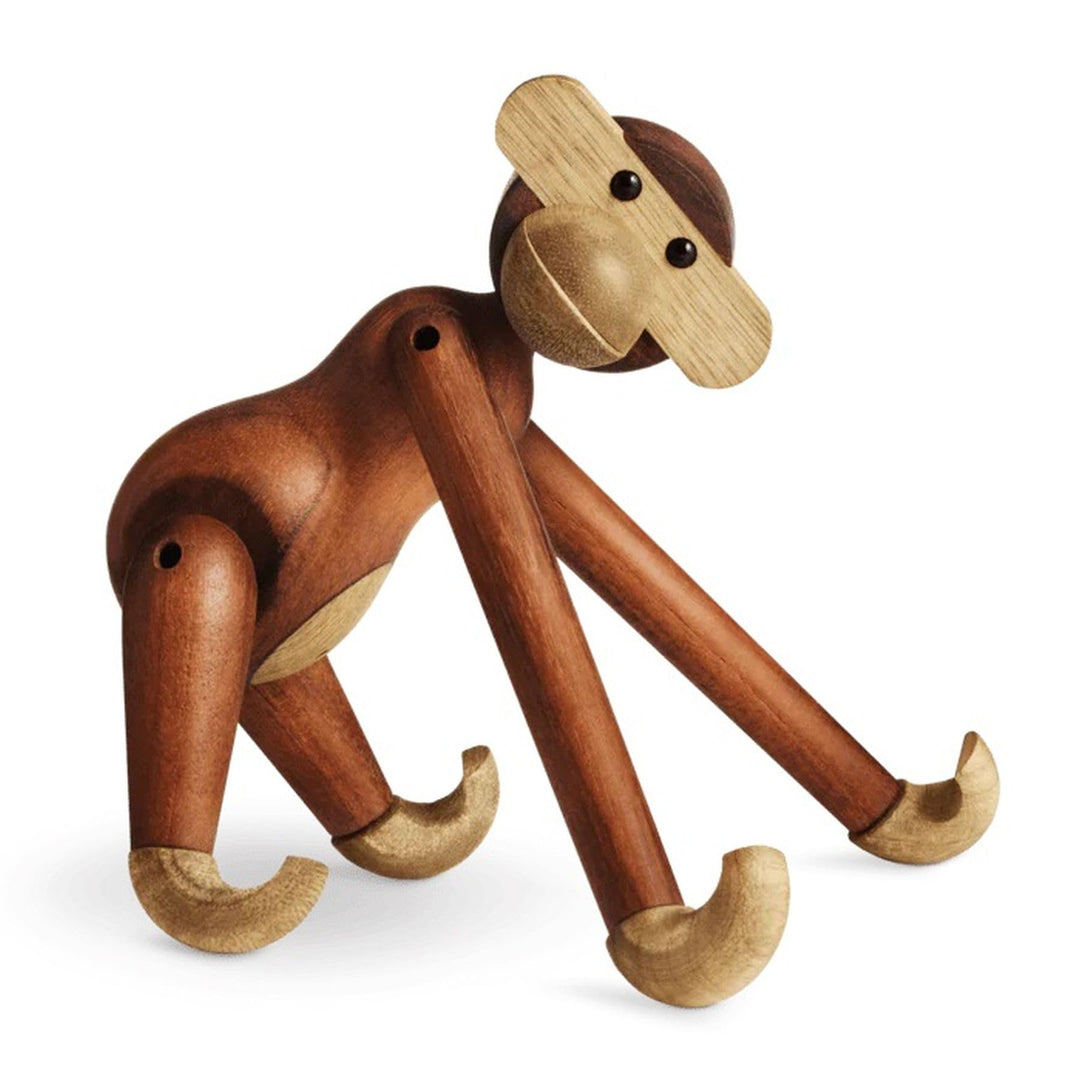Holzaffe Designfigur dunkel 18,5 cm – Deko &amp; Geschenkidee - Bild 5