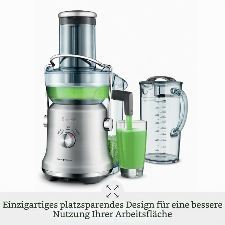 Entsafter Edelstahl mit Cold Spin Technologie, grosses Einwurfloch - Bild 4