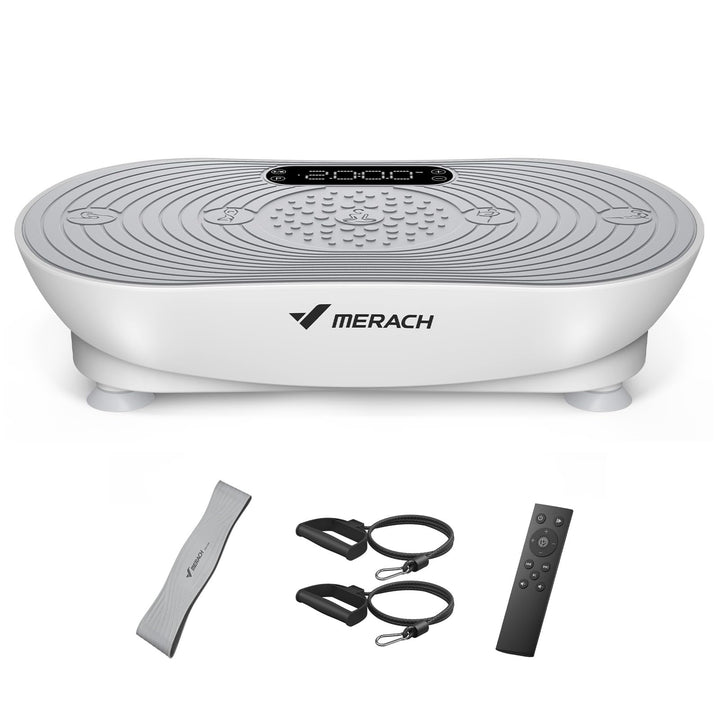 Vibrationsplatte mit LED-Touchscreen 99 Stufen Bluetooth Heimtraining