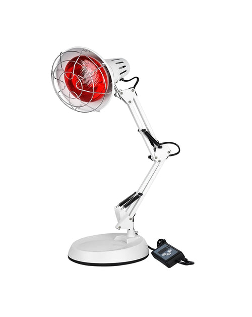 Infrarotlampe 150W mit Timer, 10 Temperaturstufen, schwenkbar