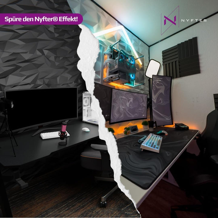 Gaming Mauspad XXL 900x500mm Sakura Design wasserabweisend - Bild 5