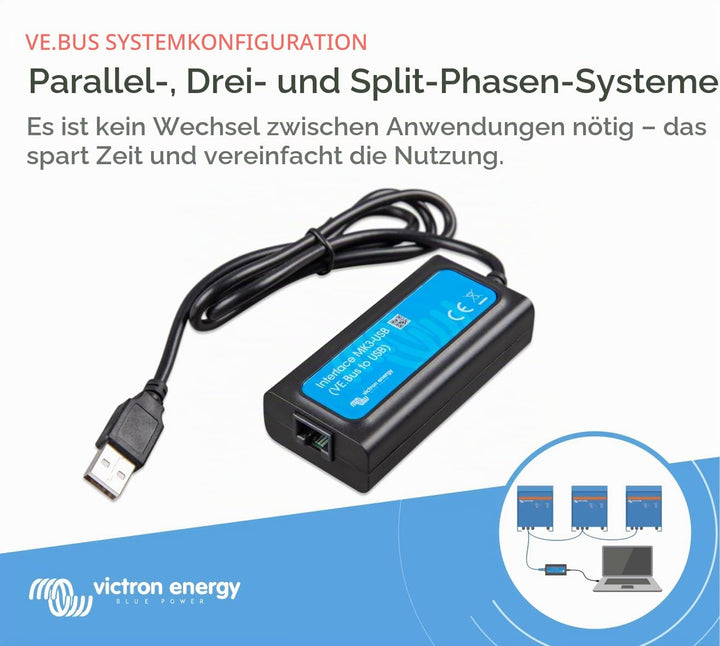 USB-Schnittstelle VE.Bus zu USB für Wechselrichter &amp; Ladegeräte - Bild 3