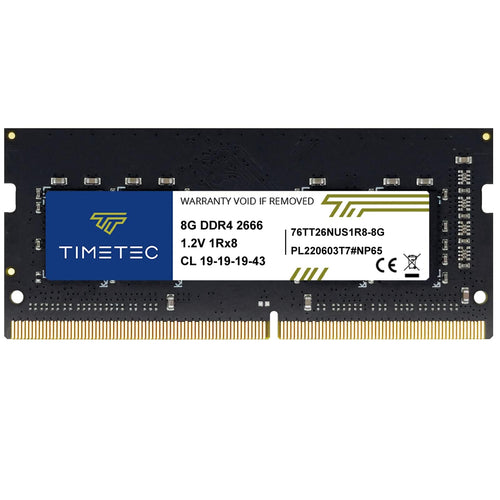RAM SODIMM DDR4 8 GB 2666 MHz 260-Pin für Laptop und Mini-PC