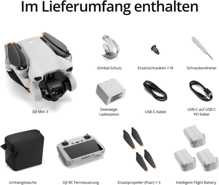 Kameradrohne 4K ultraleicht unter 249g mit RC-Display 3 Akkus - Bild 8