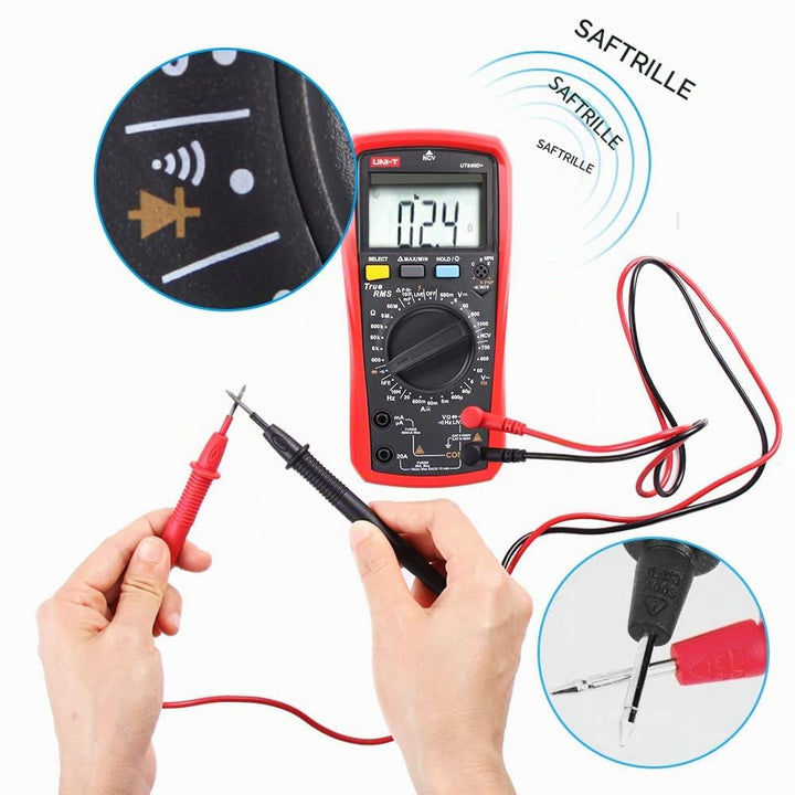 Multimeter True RMS AC/DC mit NCV Phasenerkennung und LCD-Beleuchtung - Bild 4