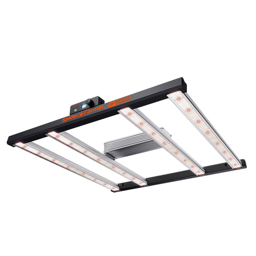 LED Pflanzenlampe 300W Vollspektrum mit App-Steuerung 90x90cm