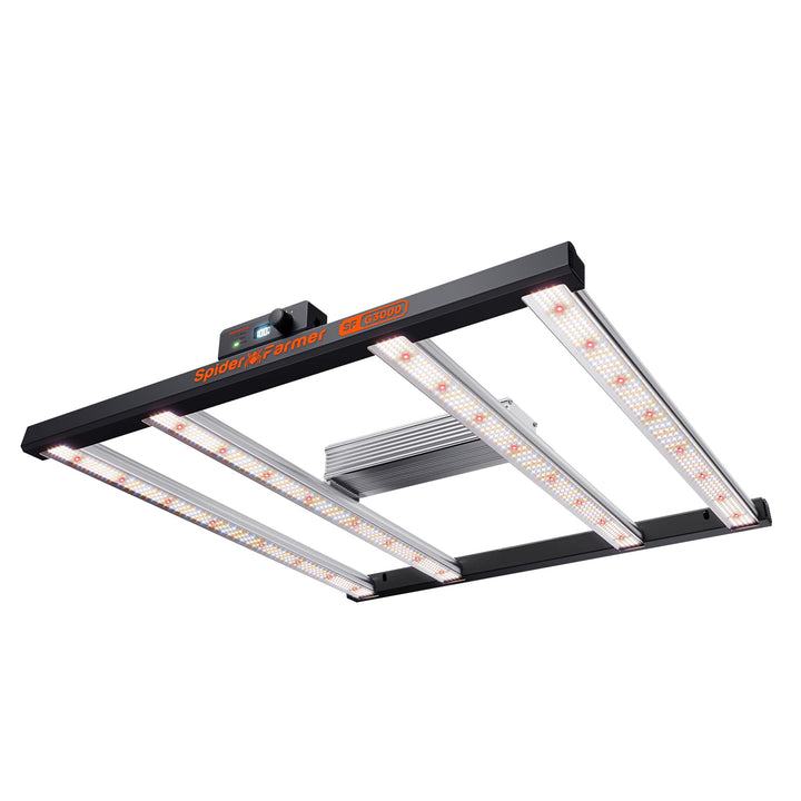 LED Pflanzenlampe 300W Vollspektrum mit App-Steuerung 90x90cm