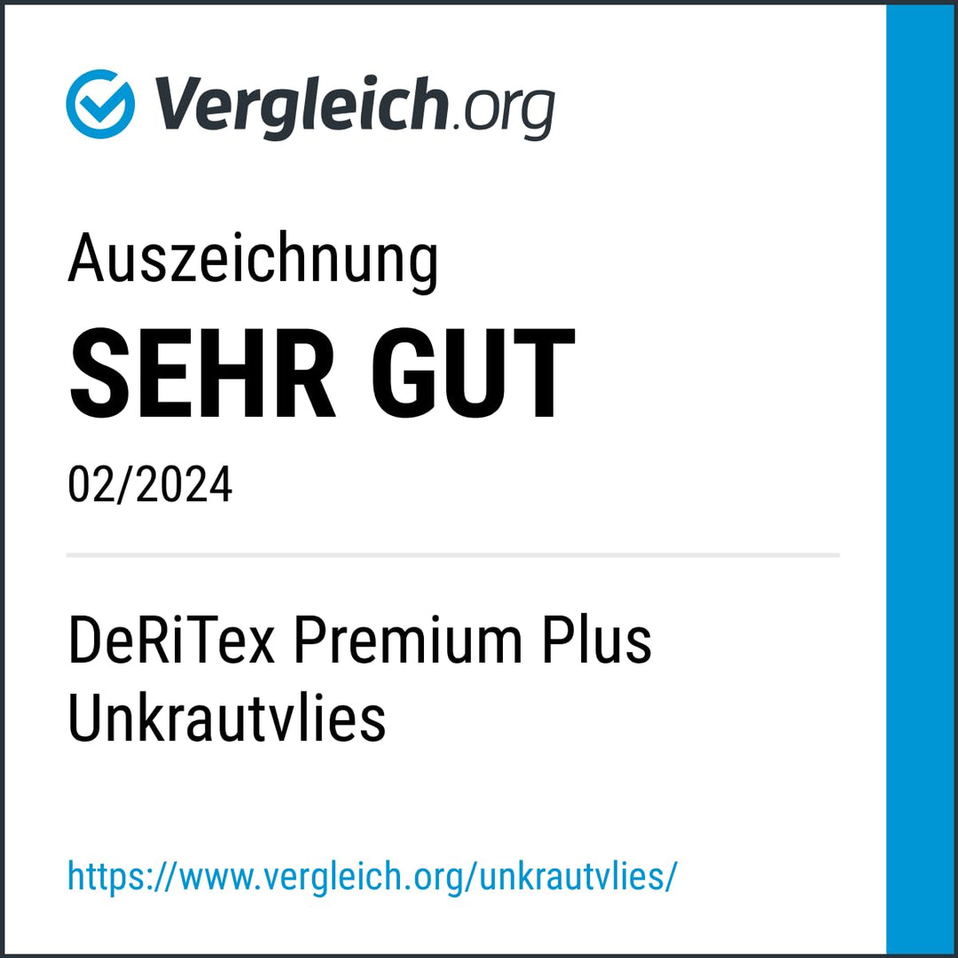 Unkrautvlies 200g/m² Polyester/PP schwarz-grau 1m x 25m - Bild 9