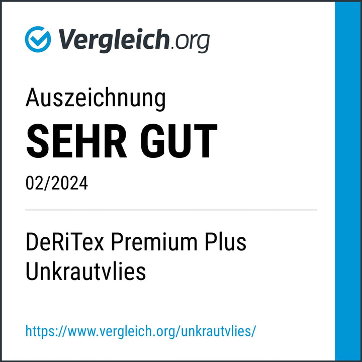 Unkrautvlies 200g/m² Polyester/PP schwarz-grau 1m x 25m - Bild 9