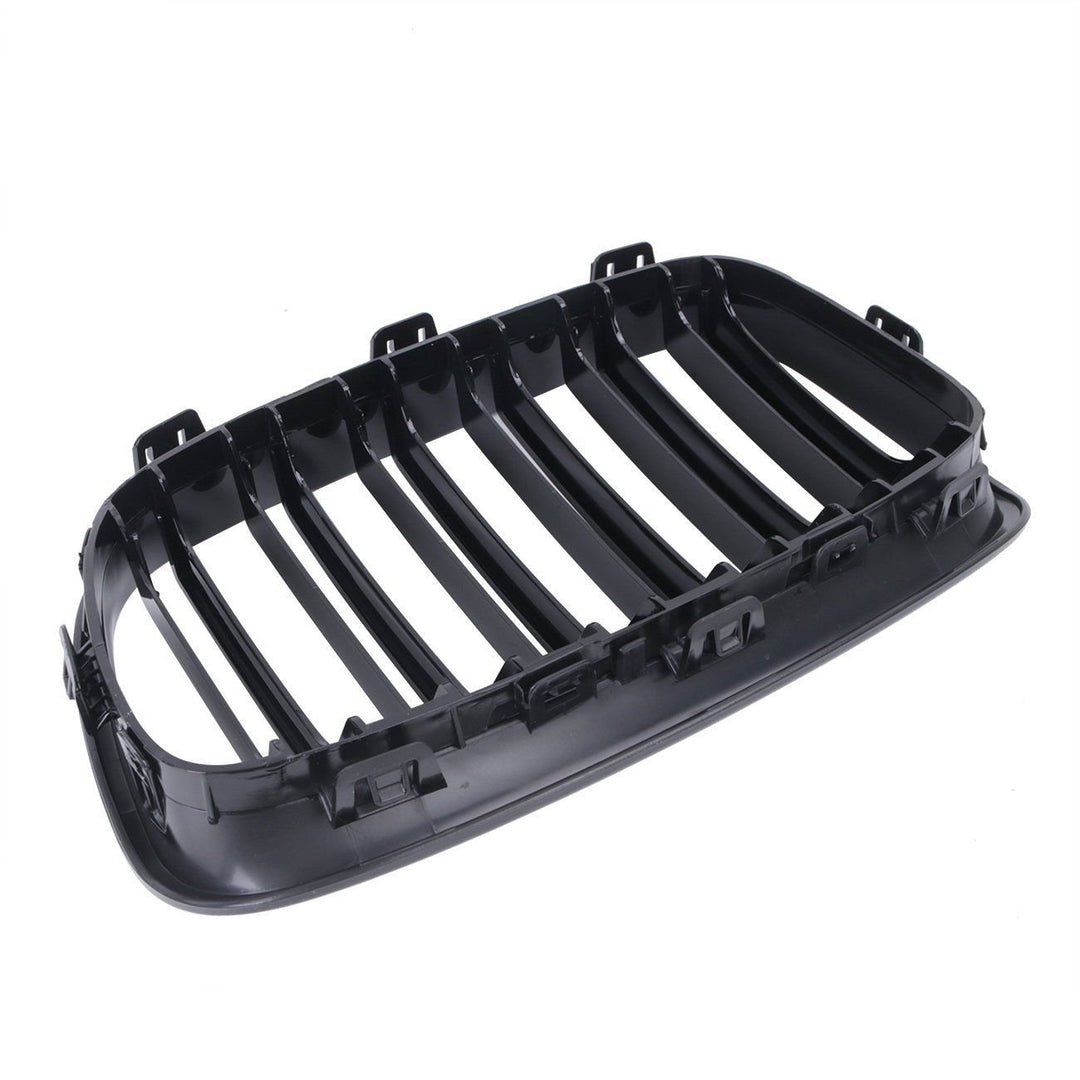 Kühlergrill BMW 1er F20 F21 2011-2014 Doppelsteg Niere glänzend schwarz - Bild 7
