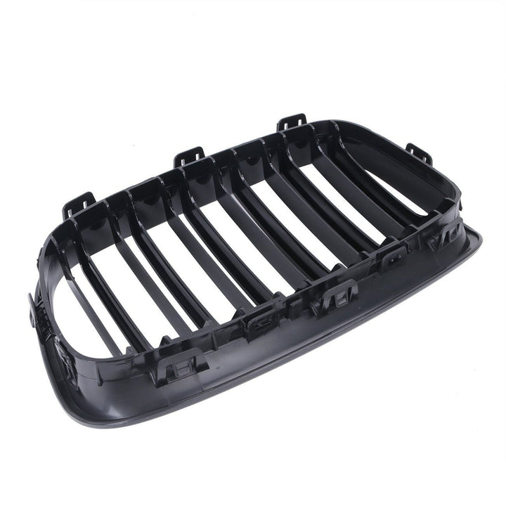 Kühlergrill BMW 1er F20 F21 2011-2014 Doppelsteg Niere glänzend schwarz - Bild 7