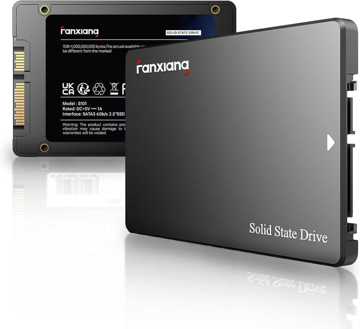 Interne SSD SATA III 2,5" 4 TB mit SLC-Cache, 550 MB/s Lesen