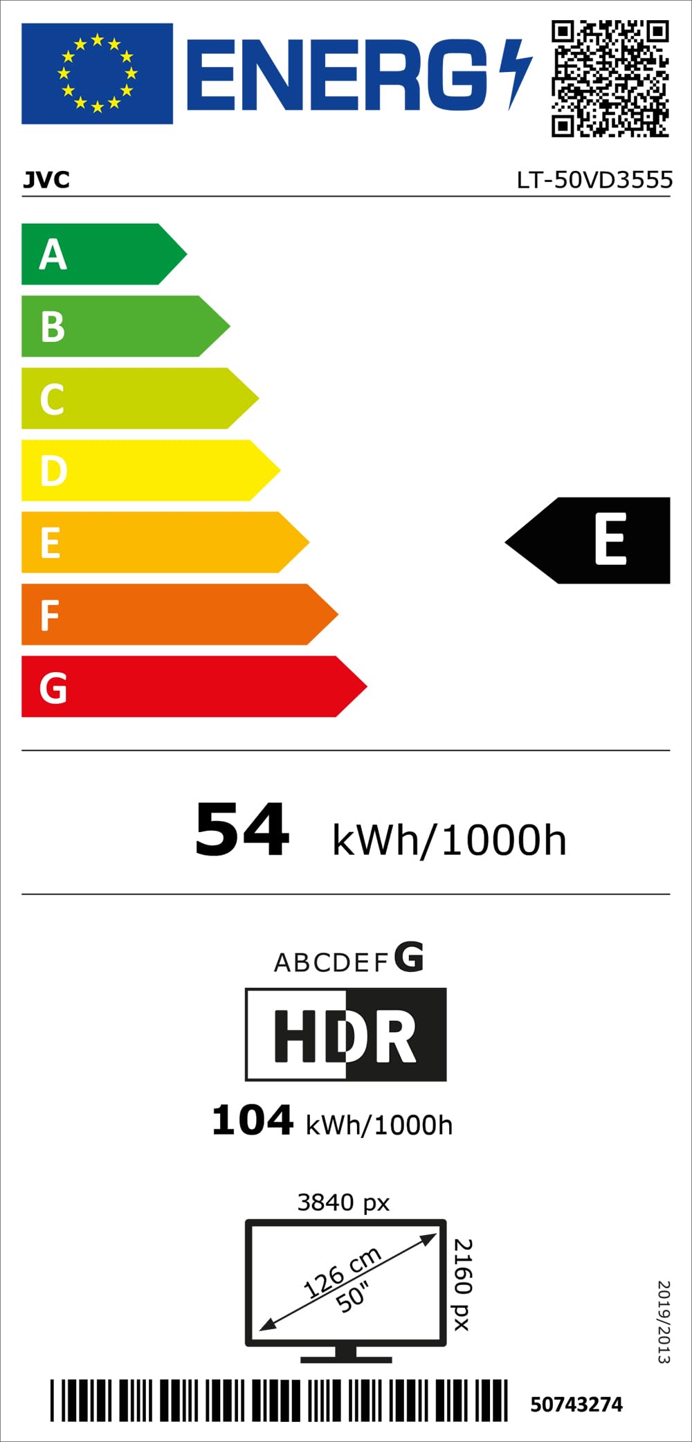 Fernseher 50 Zoll 4K UHD VIDAA Smart TV Triple-Tuner HDR - Bild 10