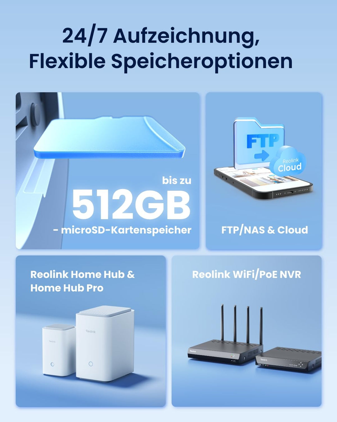 Überwachungskamera Aussen 4K 8MP Flutlicht 3000 Lumen Wi-Fi 6 - Bild 6