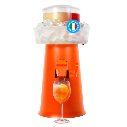 Spritz-Dispenser manuell mit Eisbehälter 3 Liter für Aperitif