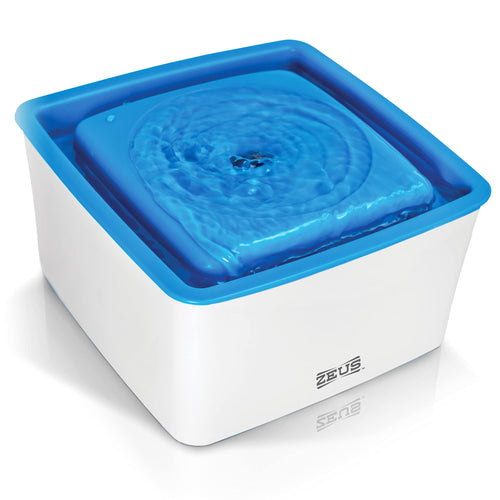Hundetrinkbrunnen BPA-frei mit Filter 1,5 L für kleine Rassen