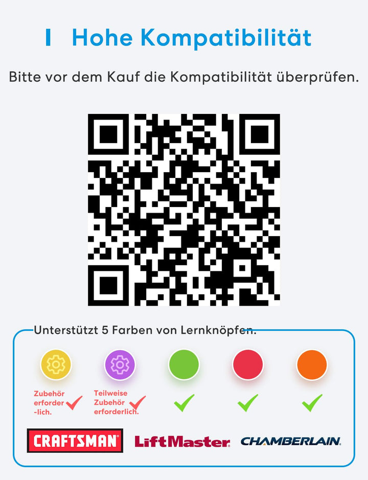 Smart Garagentoröffner WLAN mit App-Steuerung und Benachrichtigungen - Bild 2