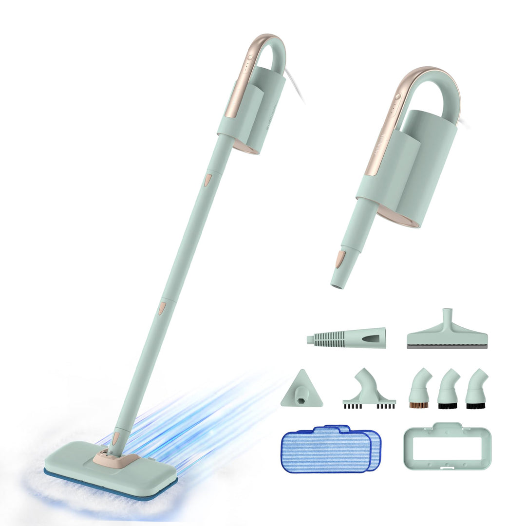 Dampfreiniger 2-in-1 mit Handgerät 1200W 3 Modi für Böden und Fugen