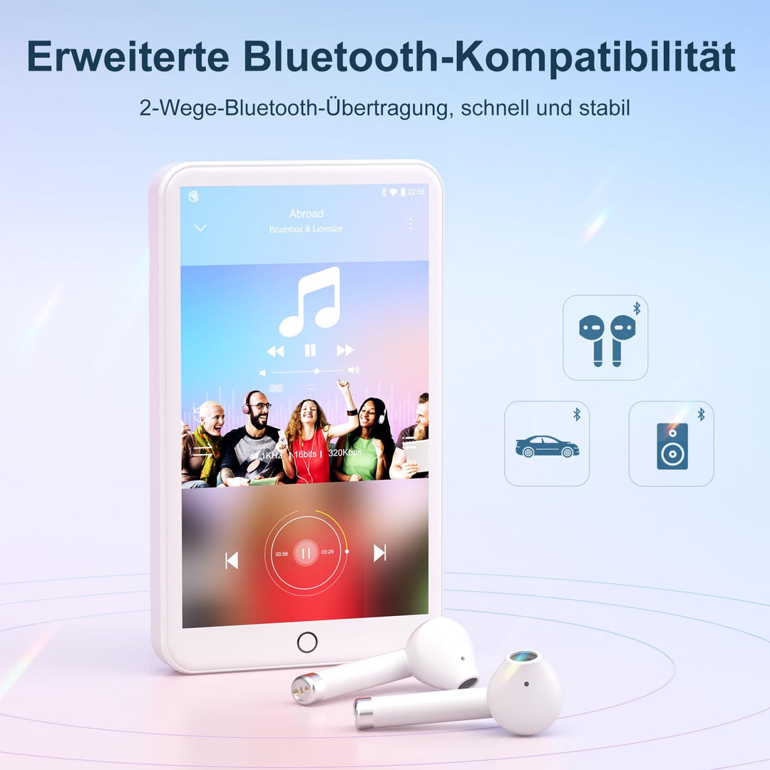 MP3 Player Android 9.0 mit WLAN &amp; Bluetooth 4-Zoll-Display 2GB RAM - Bild 5