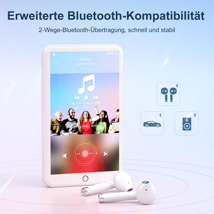 MP3 Player Android 9.0 mit WLAN &amp; Bluetooth 4-Zoll-Display 2GB RAM - Bild 5