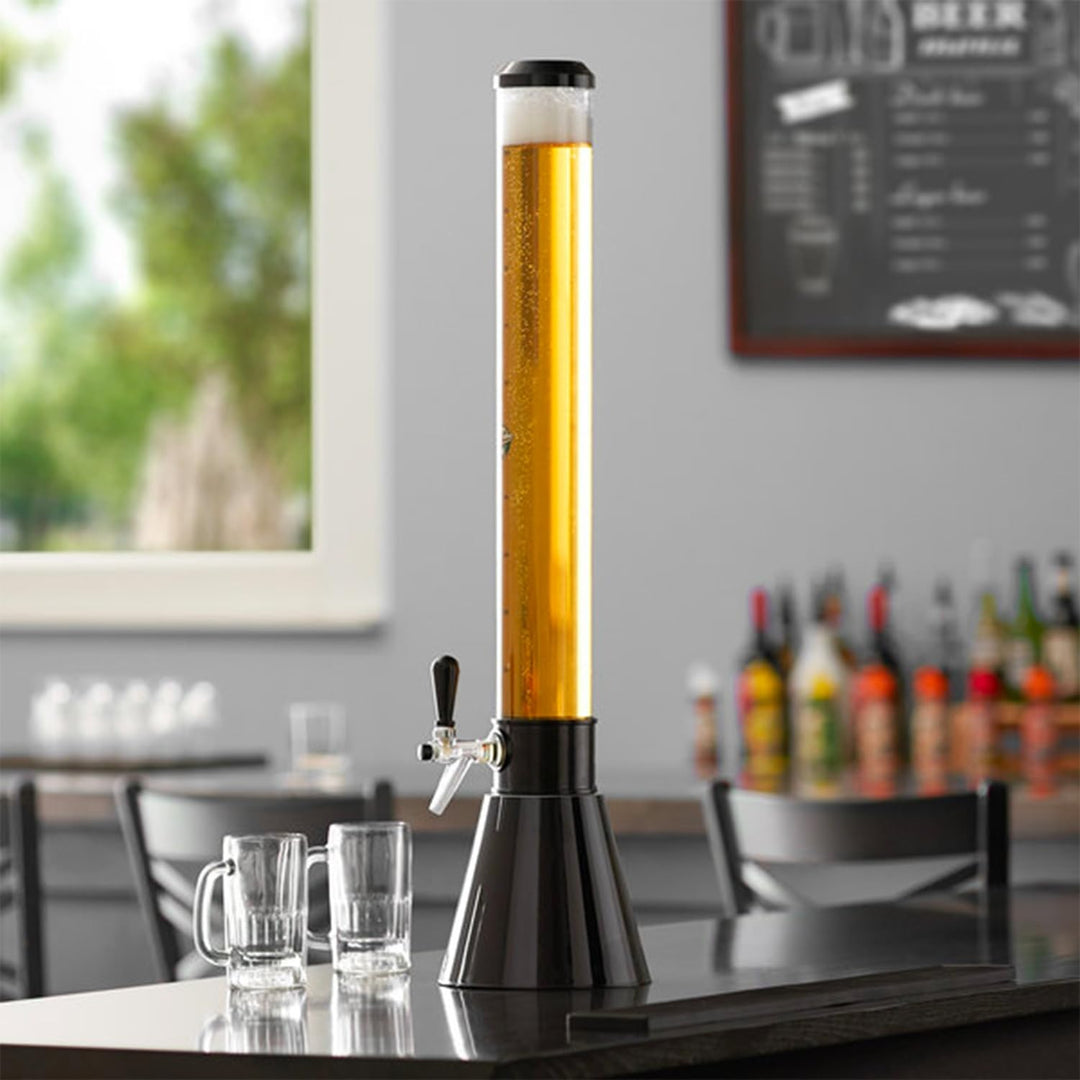 Bierspender Tower 3,5L Kunststoff mit Zapfhahn fuer Partys - Bild 4