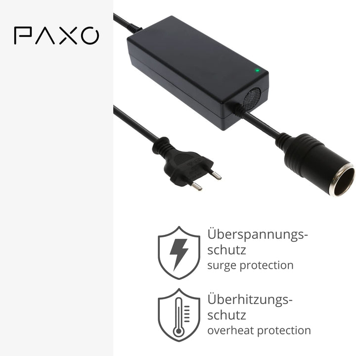 KFZ Netzadapter 12V 120W Zigarettenanzünder-Buchse für Steckdose - Bild 3
