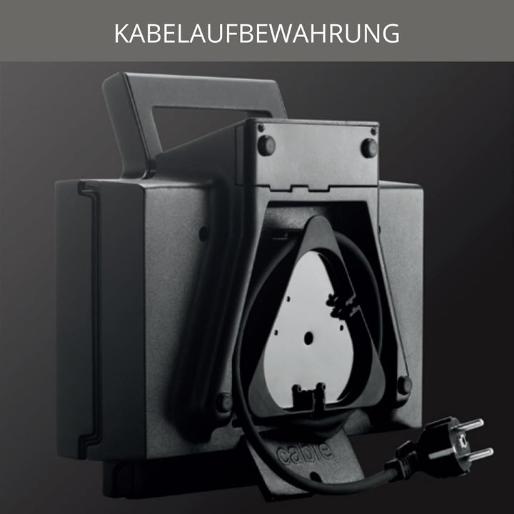 Sandwichmaker 850W XL-Platten Antihaft Dreiecksform schwarz - Bild 7