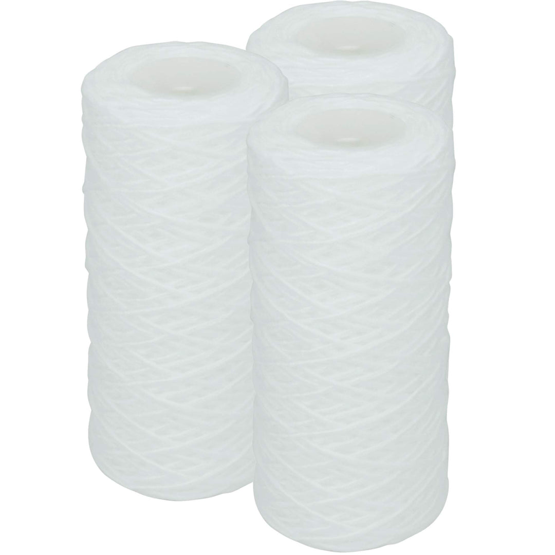 Wasserfilter Vorfilter 5 Zoll mit 3 Faserfiltern für Gartenpumpe - Bild 3