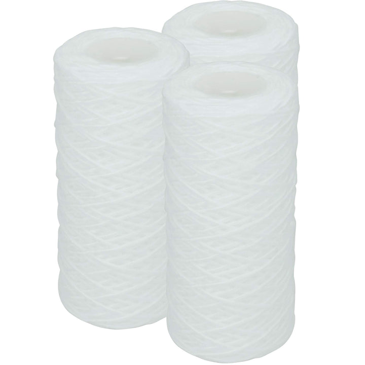 Wasserfilter Vorfilter 5 Zoll mit 3 Faserfiltern für Gartenpumpe - Bild 3