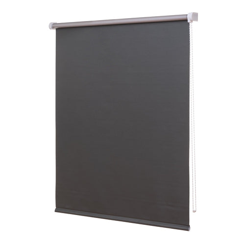 Verdunkelungsrollo Thermo 180x160 cm Grau Polyester