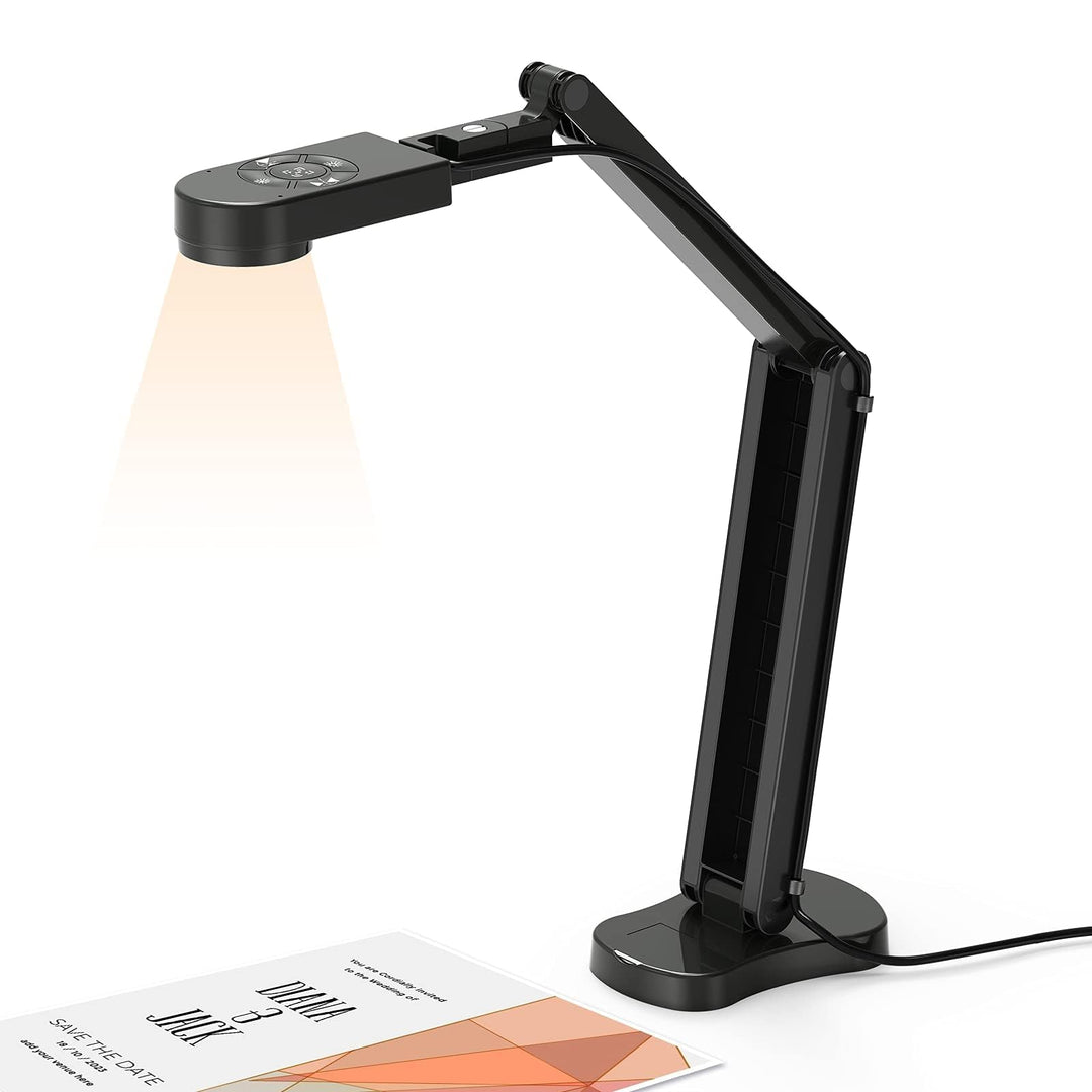 Dokumentenkamera 4K 8MP USB faltbar für Unterricht &amp; Webkonferenz