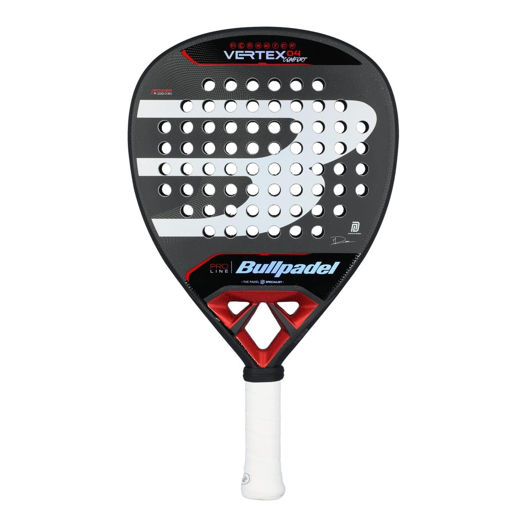 Padel Schläger Bullpadel Vertex 04 Comfort 2024 für Fortgeschrittene