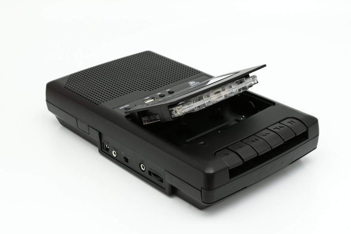 Kassettenrekorder mit USB-Aufnahme, externem Mikrofon und MP3-Export - Bild 2