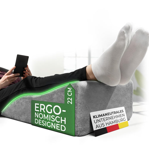Beinhochlagerungskissen ergonomisch Polyester waschbar für Venen