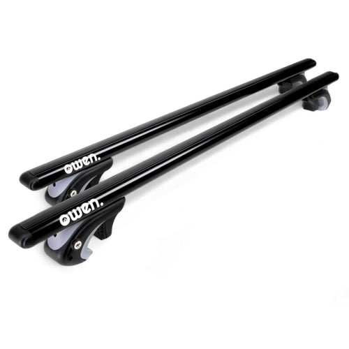 Dachträger offene Reling 120 cm Aluminium abschliessbar bis 90 kg