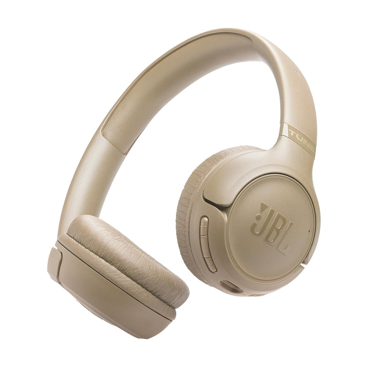 On-Ear-Kopfhörer Bluetooth 76h Akku USB-C Schnellladung Beige