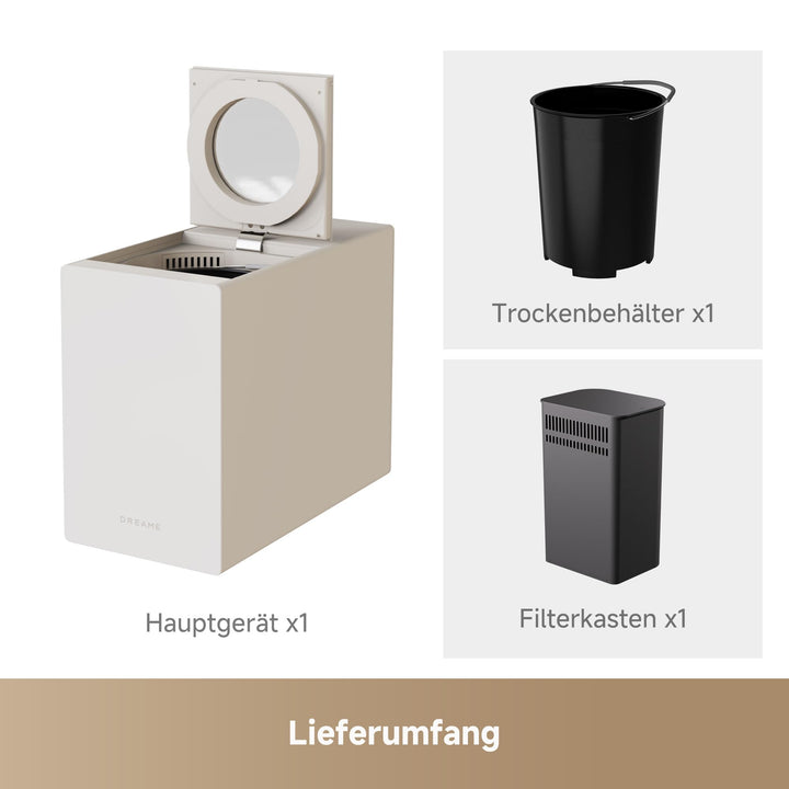 Küchenabfallzerkleinerer mit Dreifach-Klingensystem und Aktivkohlefilter - Bild 12