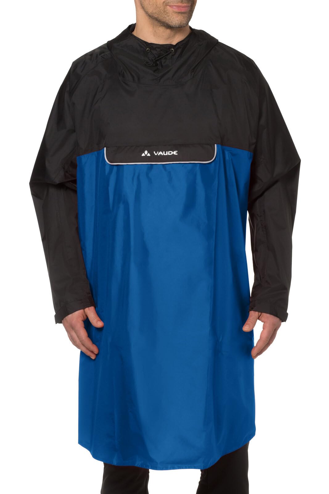 Fahrrad-Regenponcho wasserdicht NoPFAS-Finish Unisex Gr. M - Bild 2