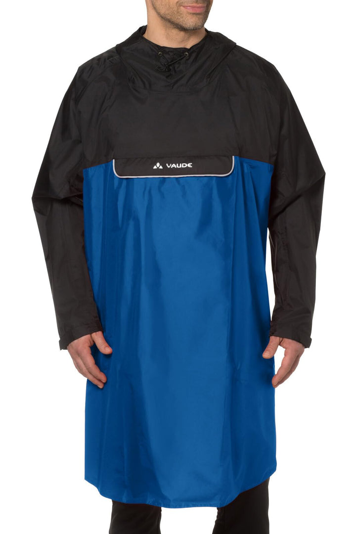 Fahrrad-Regenponcho wasserdicht NoPFAS-Finish Unisex Gr. M - Bild 2