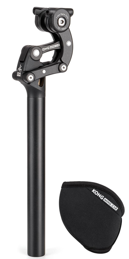 Gefederte Sattelstütze Aluminium 30.9mm 50mm Federweg MTB Trekking