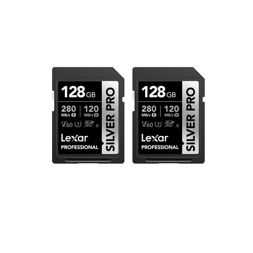 SD-Karte UHS-II 2x128GB 280MB/s für 4K-Video