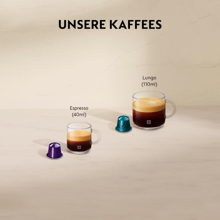 Kapselmaschine Espresso &amp; Lungo 0,7 L Wassertank Creme-Weiss - Bild 3