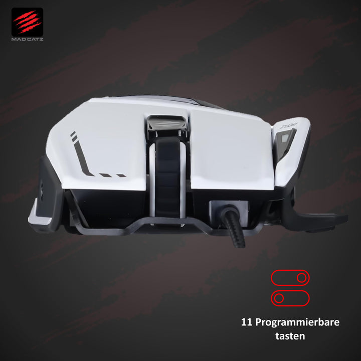 Gaming-Maus kabelgebunden ergonomisch 12.000 DPI RGB 11 Tasten - Bild 6