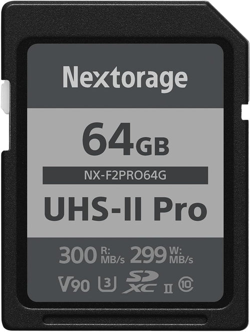 SD-Karte UHS-II V90 64GB für 4K/8K-Videoaufnahmen