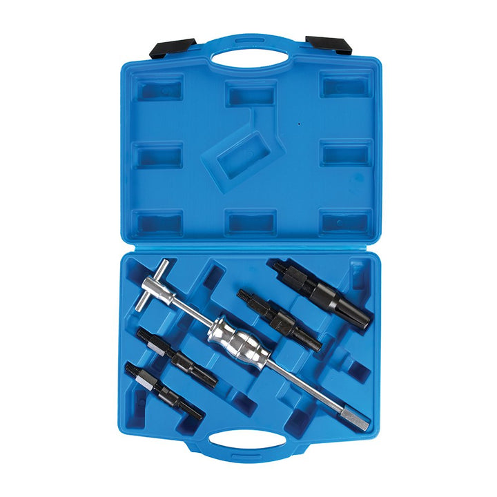 Grundloch-Innenlagerabzieher Set 5-teilig 12–32 mm mit Gleithammer - Bild 3