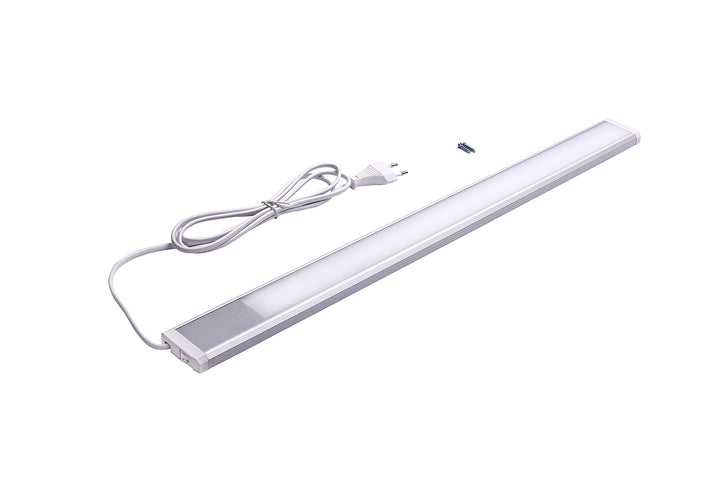 LED Unterbauleuchte Alu 90 cm 15W warmweiss mit Schalter - Bild 3