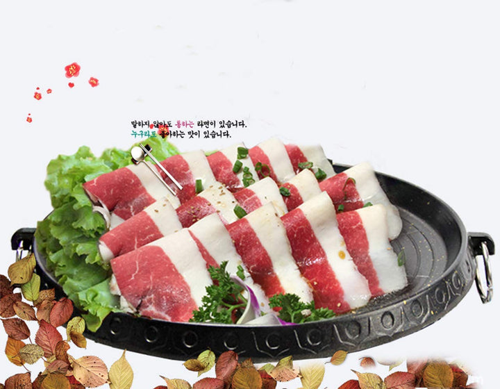 Grillpfanne koreanisch Maifan-Antihaft 32x32 cm für Innen und Aussen - Bild 5