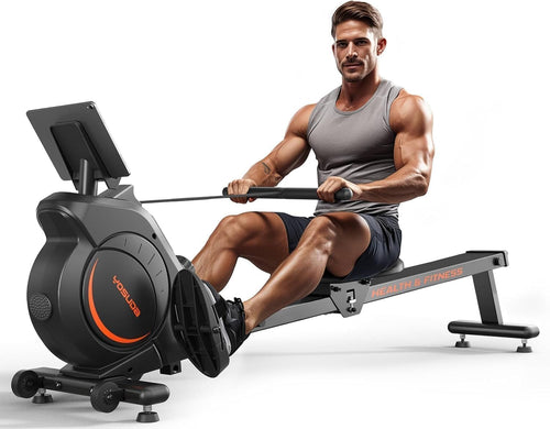 Rudergerät Magnetisch Klappbar 16 Stufen 160 kg Heimtraining